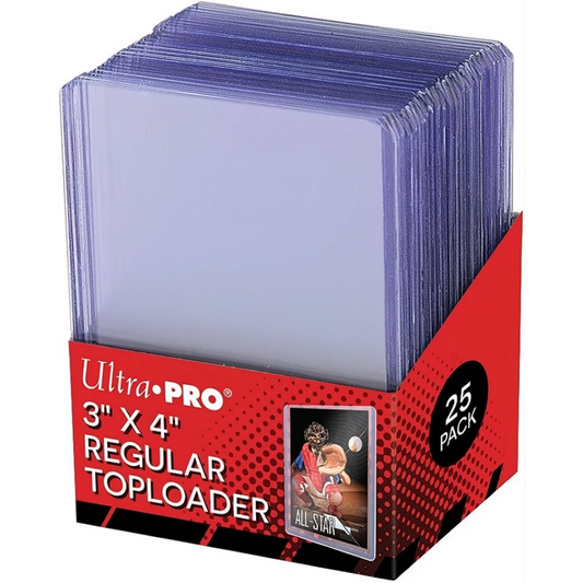 Ultra Pro Regular Toploaders 3"x4"
